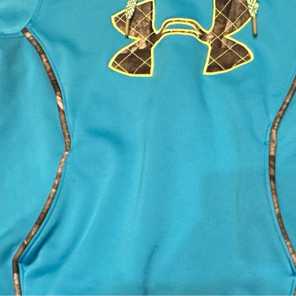 Under Armour Men’s Blue Hoodie with Camo Accents: UA Storm - Picture 4 of 12